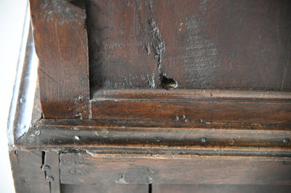 Large 18th Century Oak Livery Cupboard