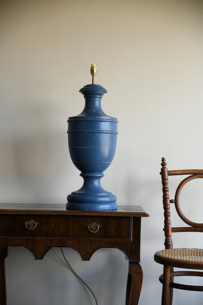 Large Blue Table Lamp