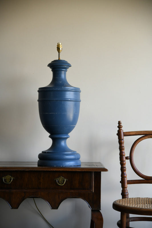 Large Blue Table Lamp