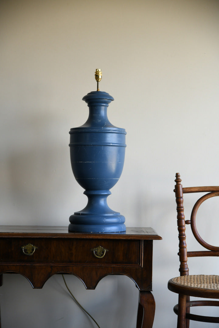 Large Blue Table Lamp