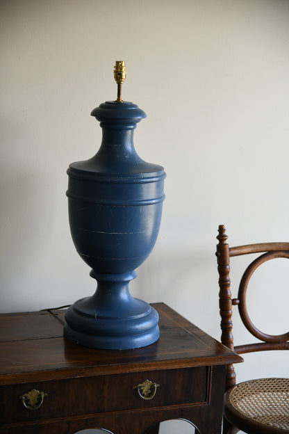 Large Blue Table Lamp