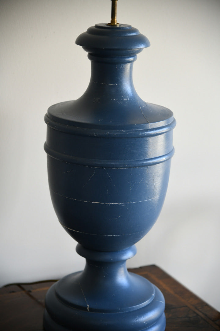 Large Blue Table Lamp