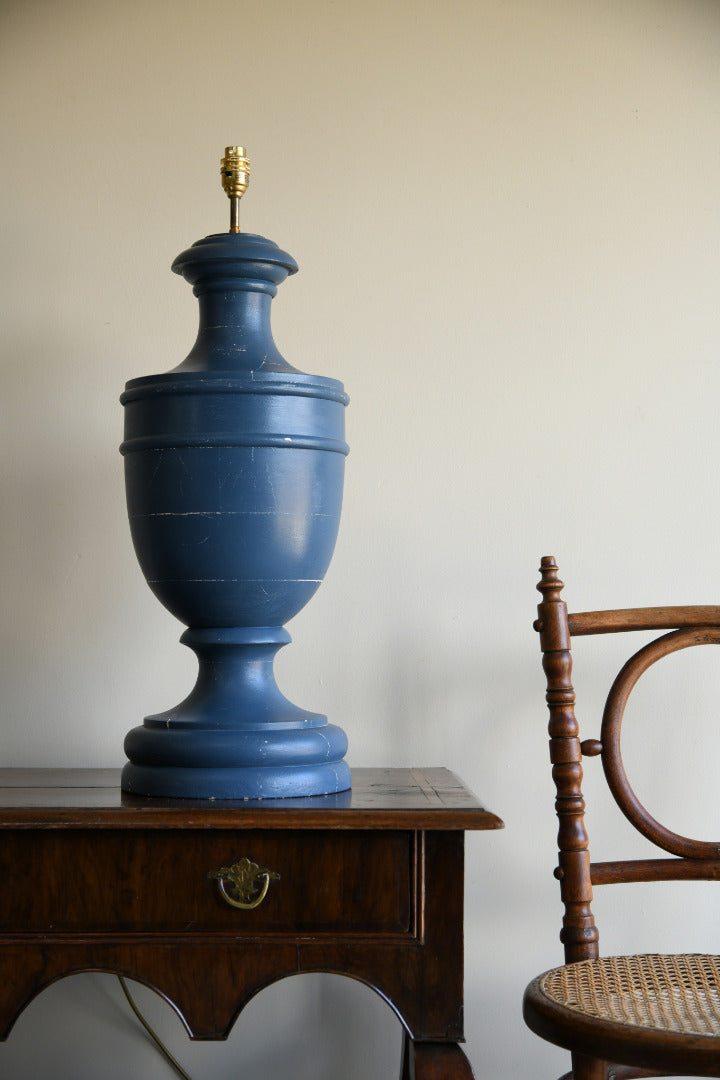 Large Blue Table Lamp