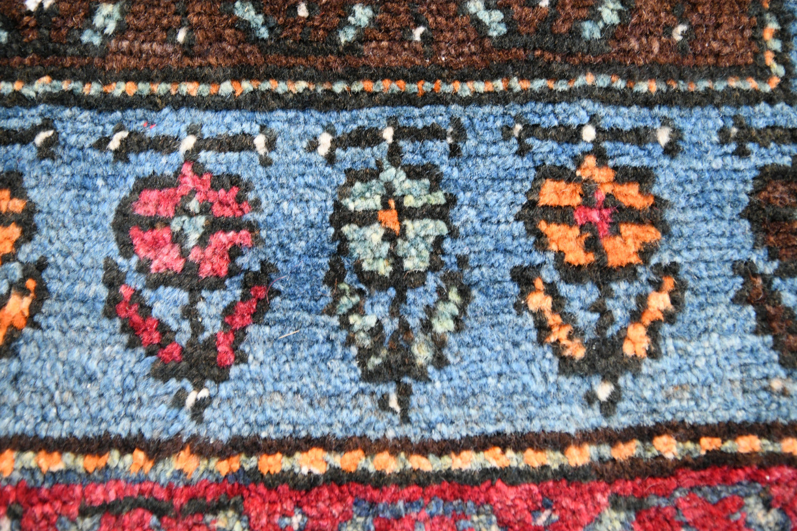 Persian Hamadan Wool Rug