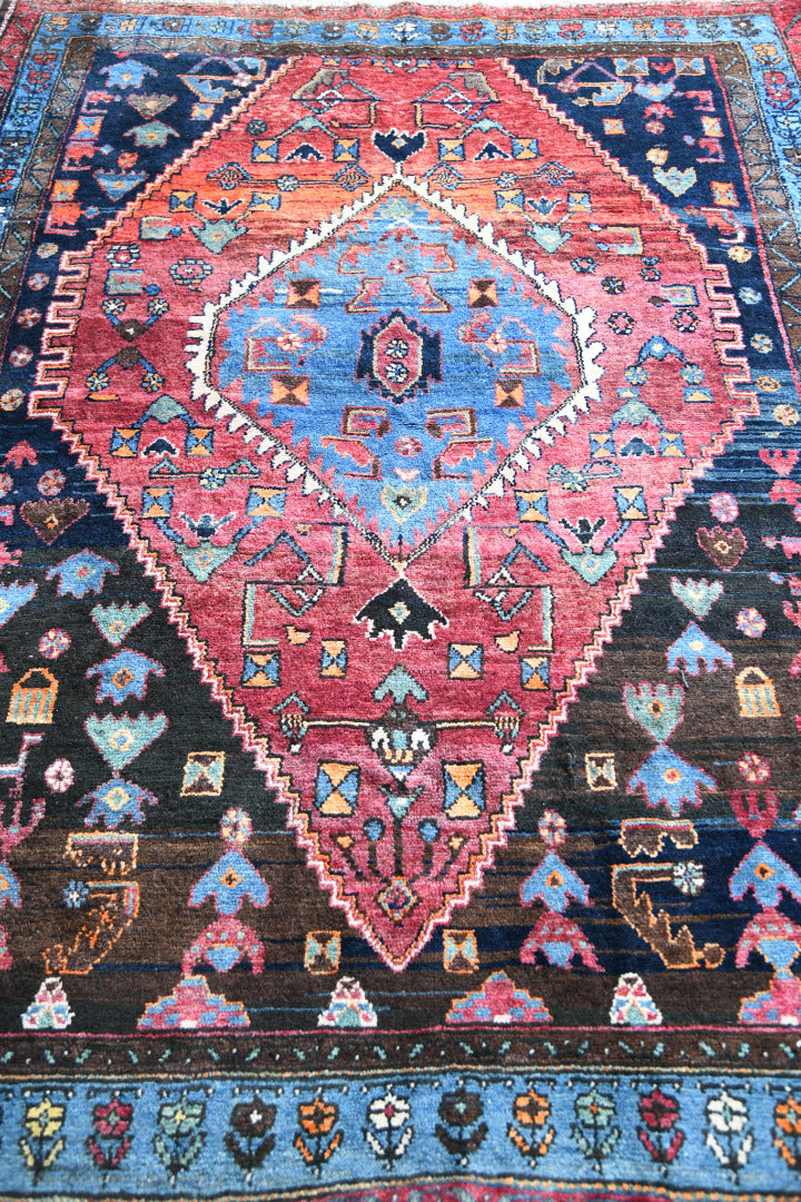 Persian Hamadan Wool Rug