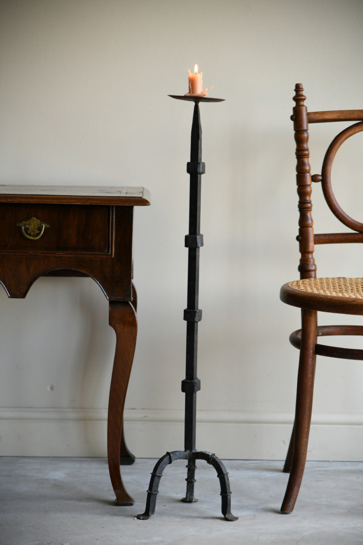 Black Iron Candelabra