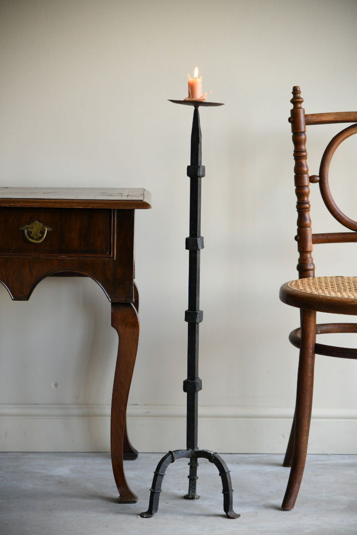 Black Iron Candelabra