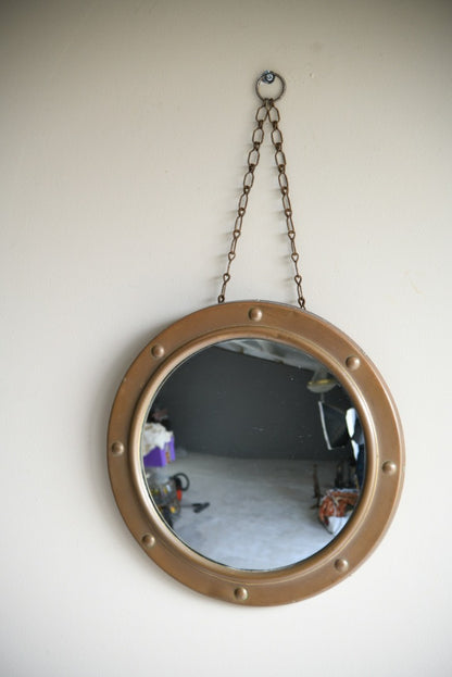 Mid 20th Century Port Hole Mirror