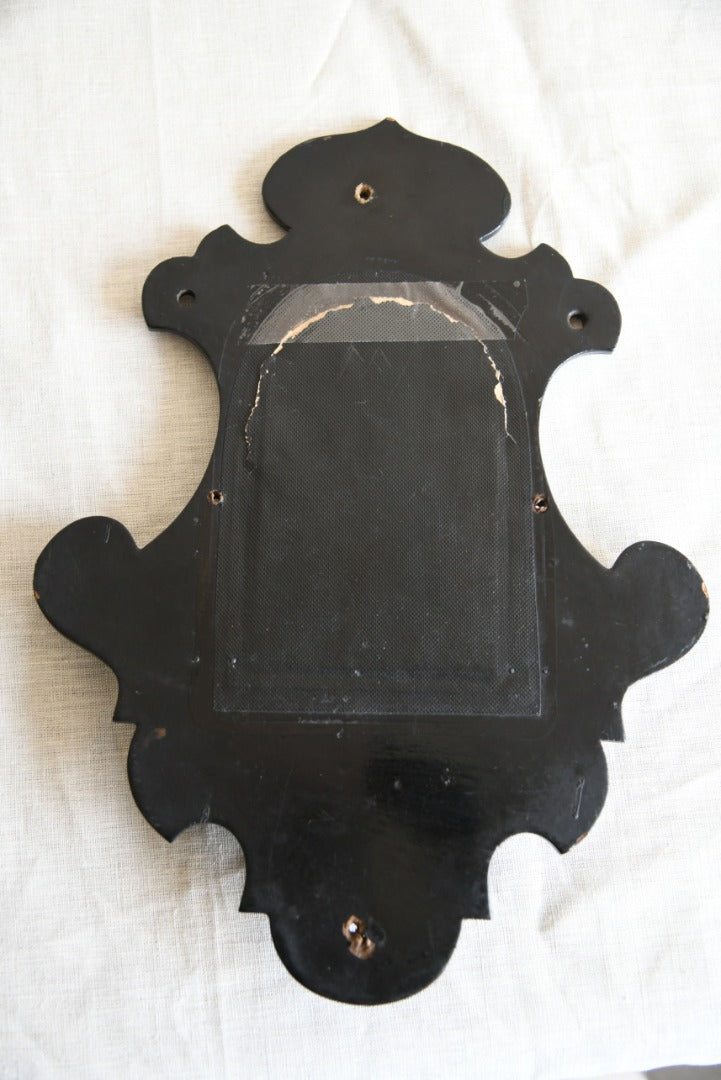 Victorian Black Small Mirror