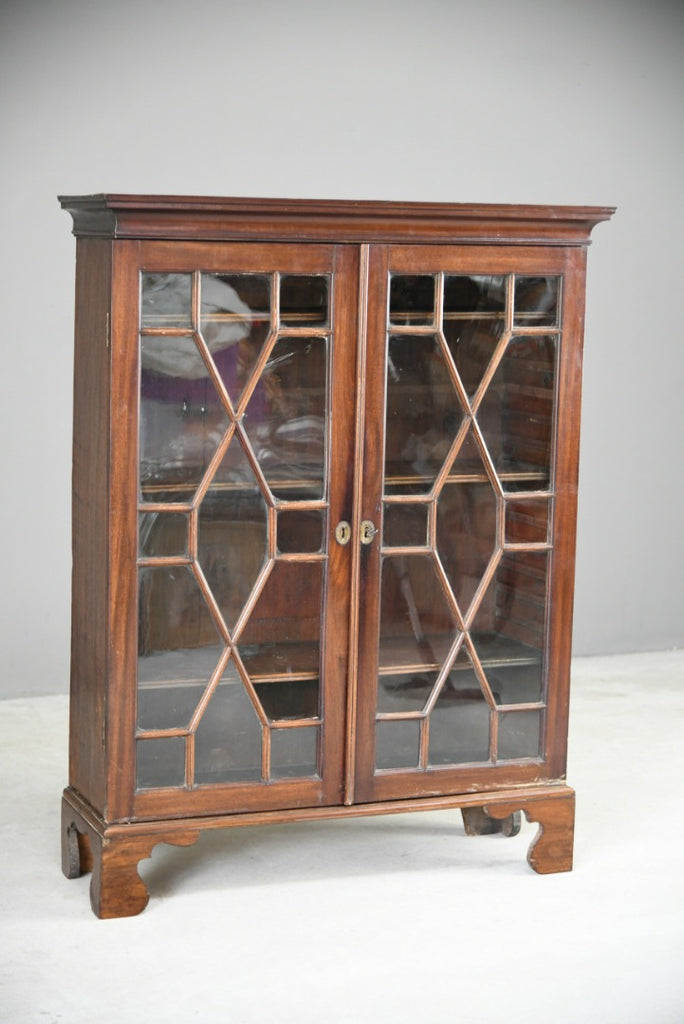 Antique Astragal Glazed Bookcase