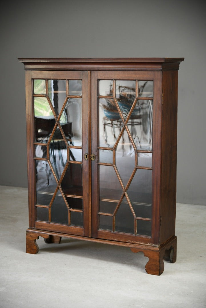 Antique Astragal Glazed Bookcase