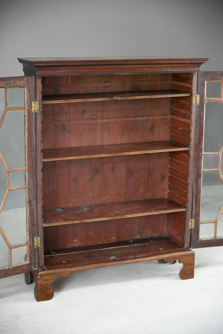 Antique Astragal Glazed Bookcase