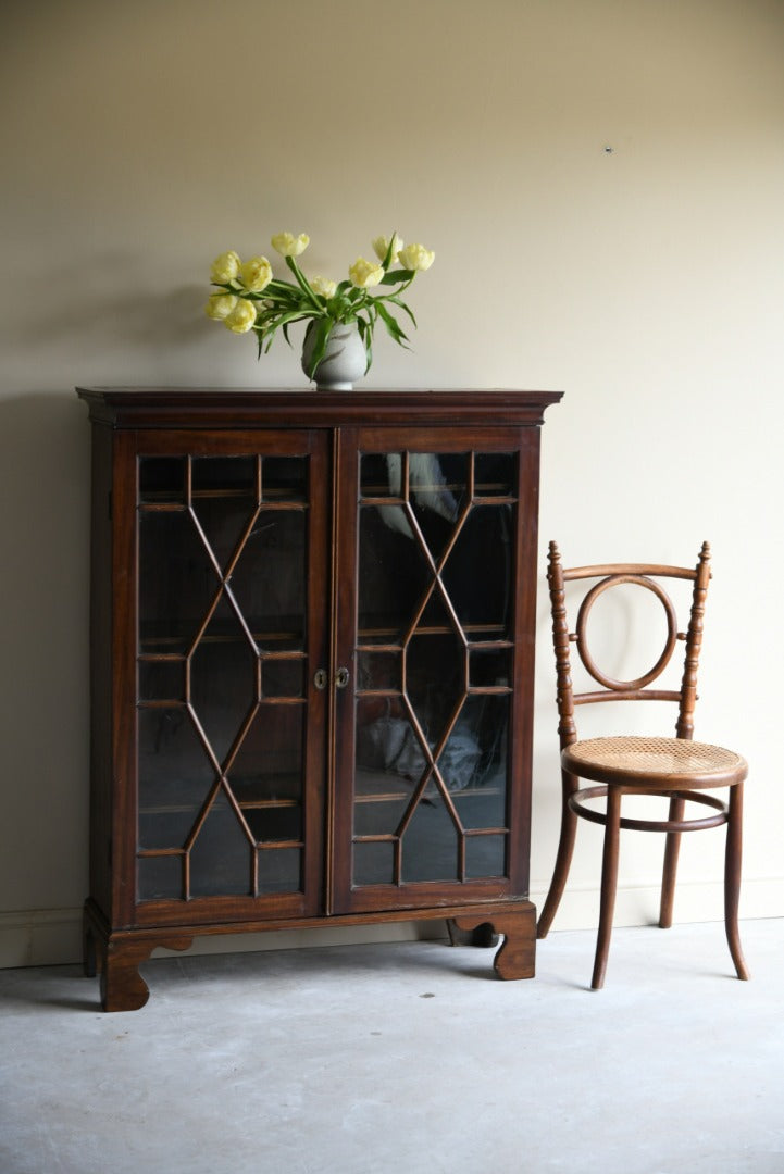 Antique Astragal Glazed Bookcase