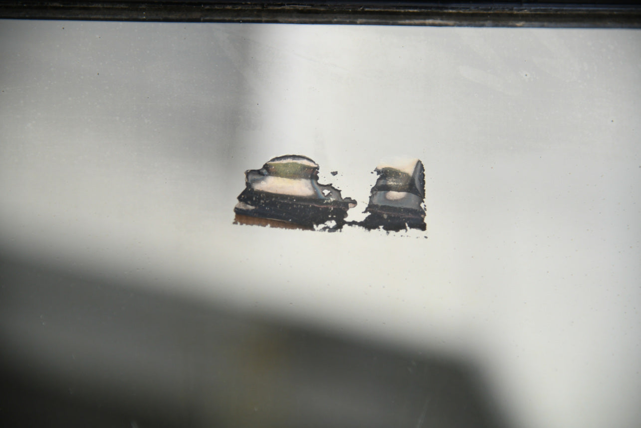 Victorian Ebonised Mirror