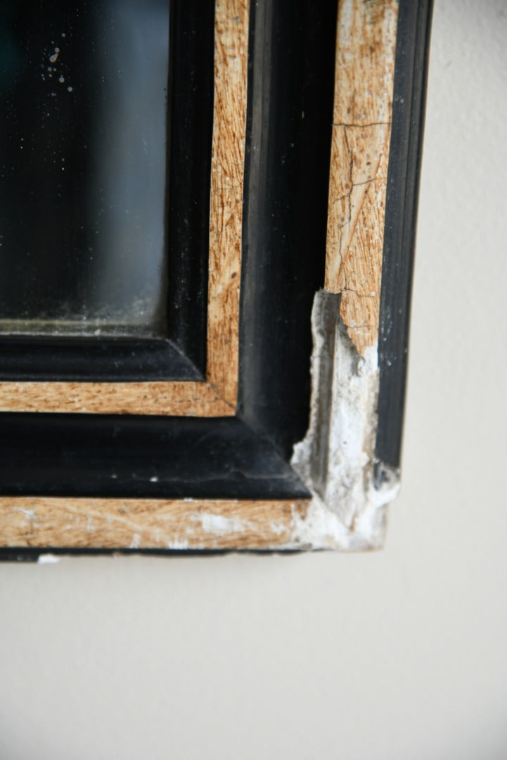 Victorian Ebonised Mirror