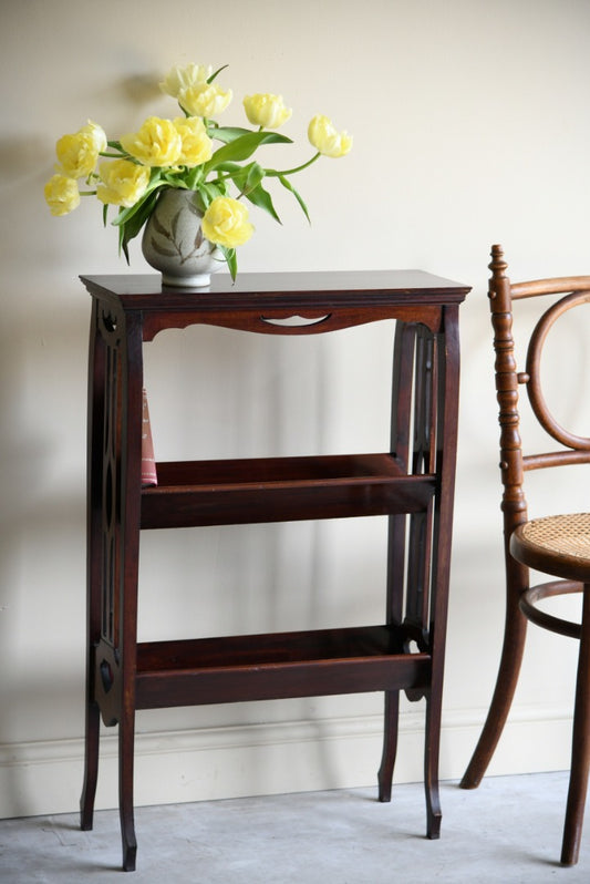 Mahogany Book Trough