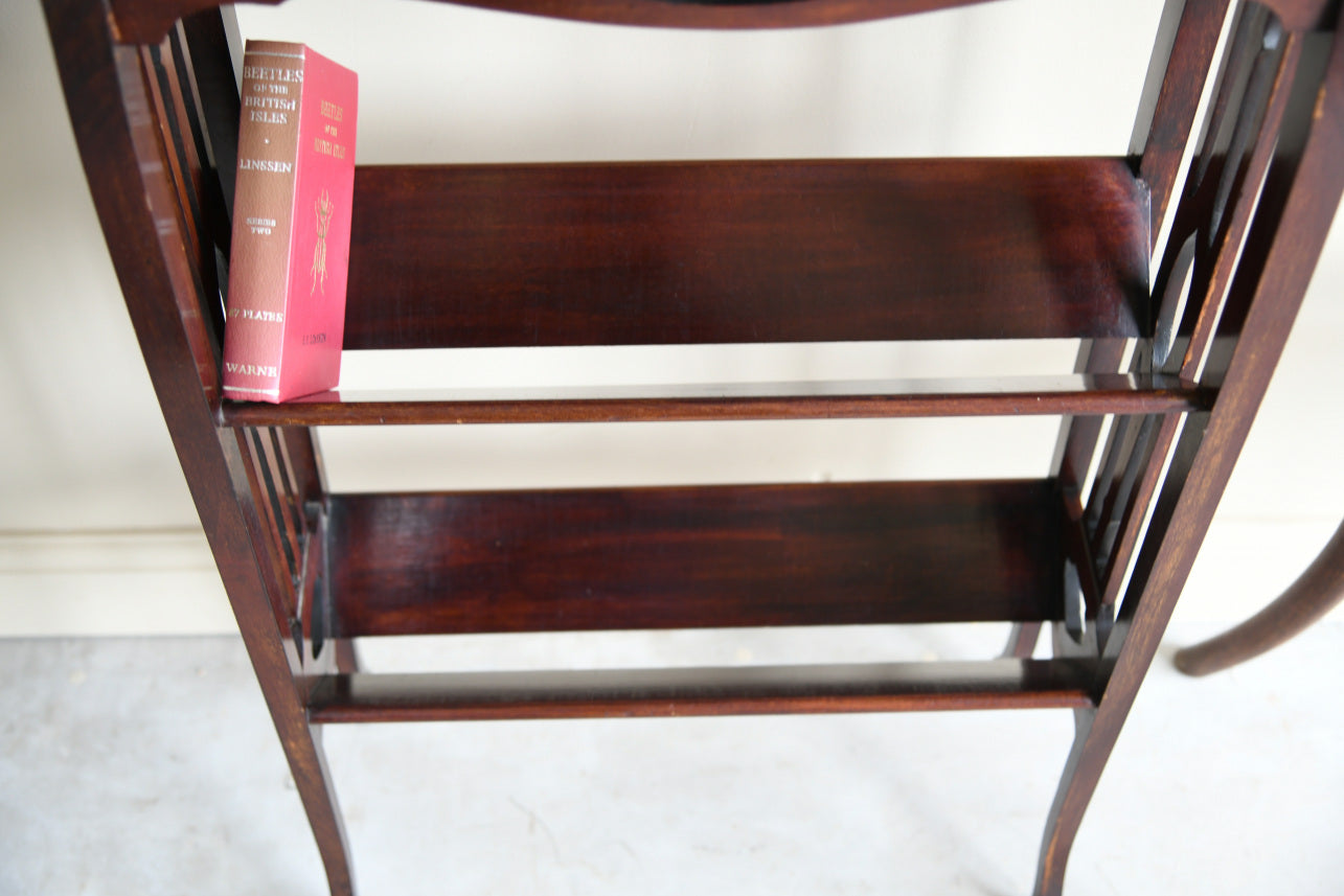 Mahogany Book Trough