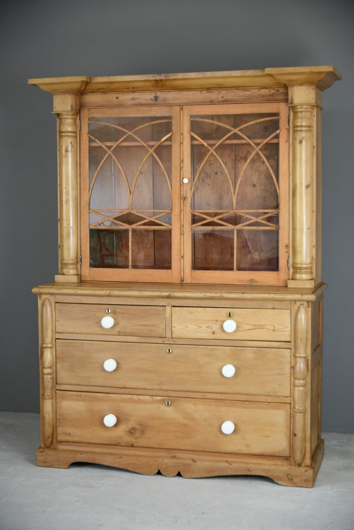 Antique Glazed Pine Dresser