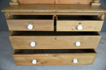 Antique Glazed Pine Dresser