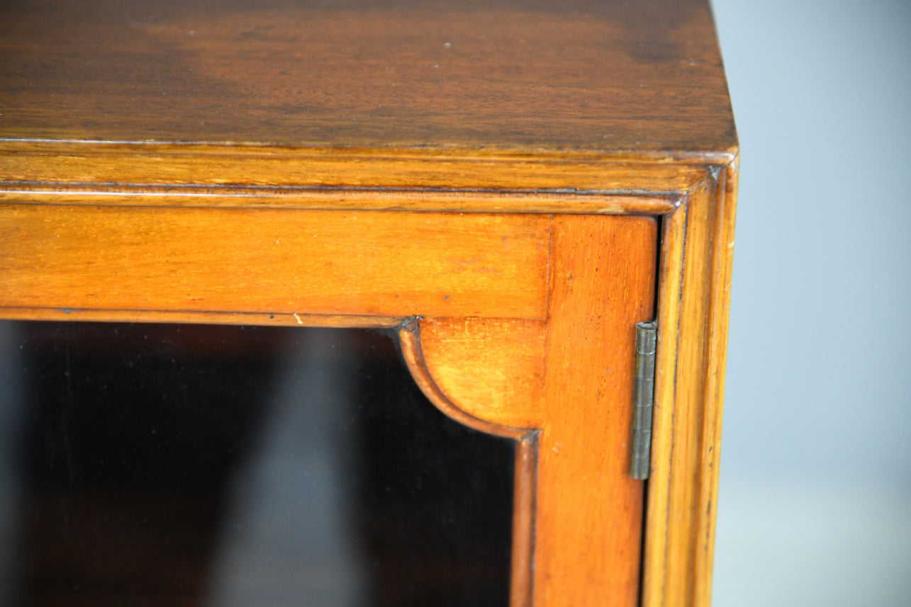 Walnut Glazed Bookcase