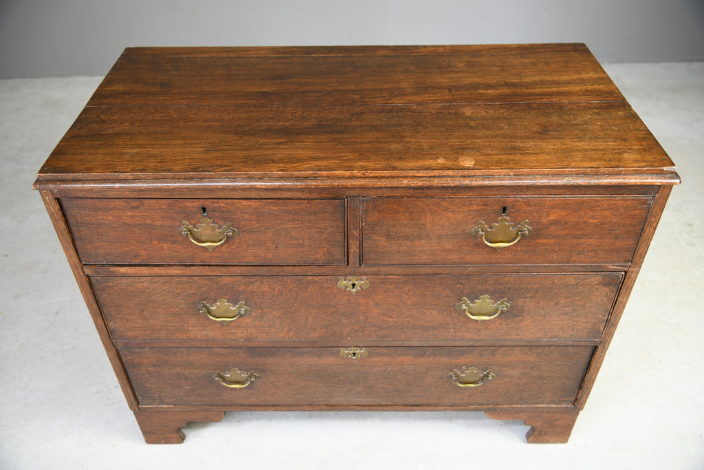 Antique Country Oak Chest of Drawers