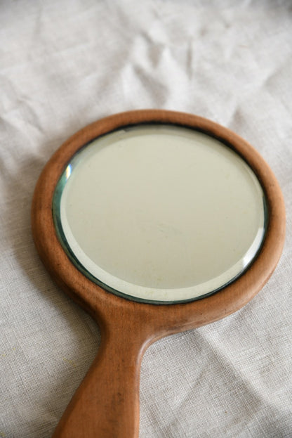 Wooden Hand Mirror