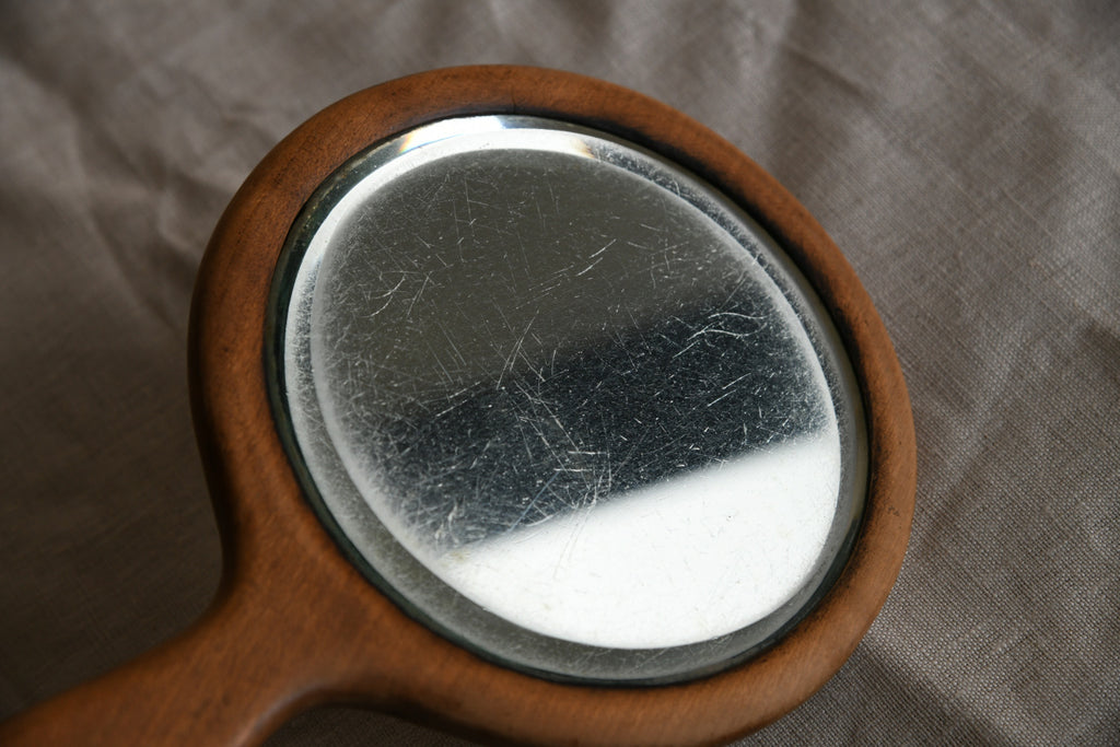Wooden Hand Mirror