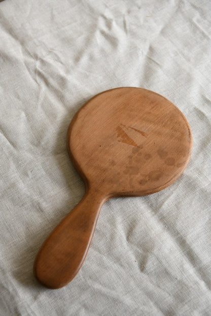 Wooden Hand Mirror