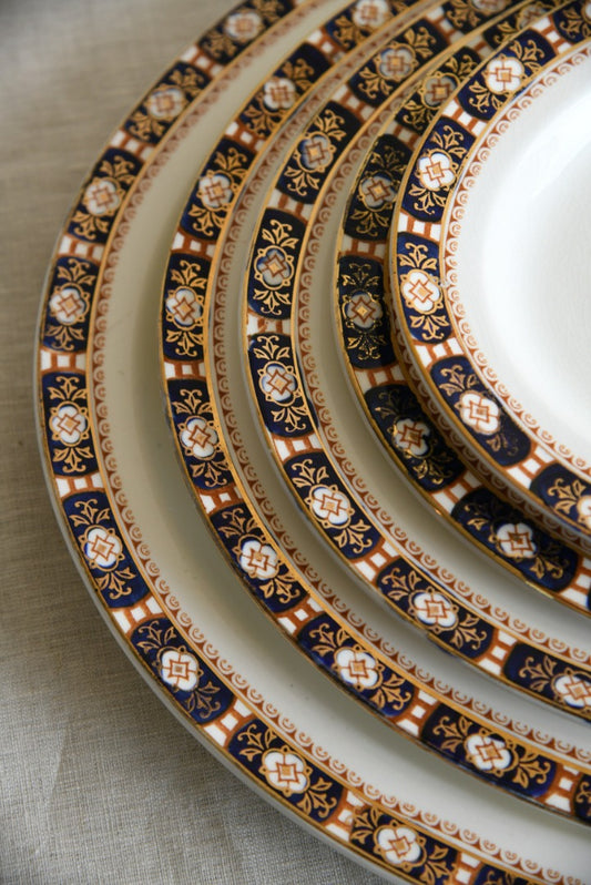 5 Woodsware Graduated Serving Plates