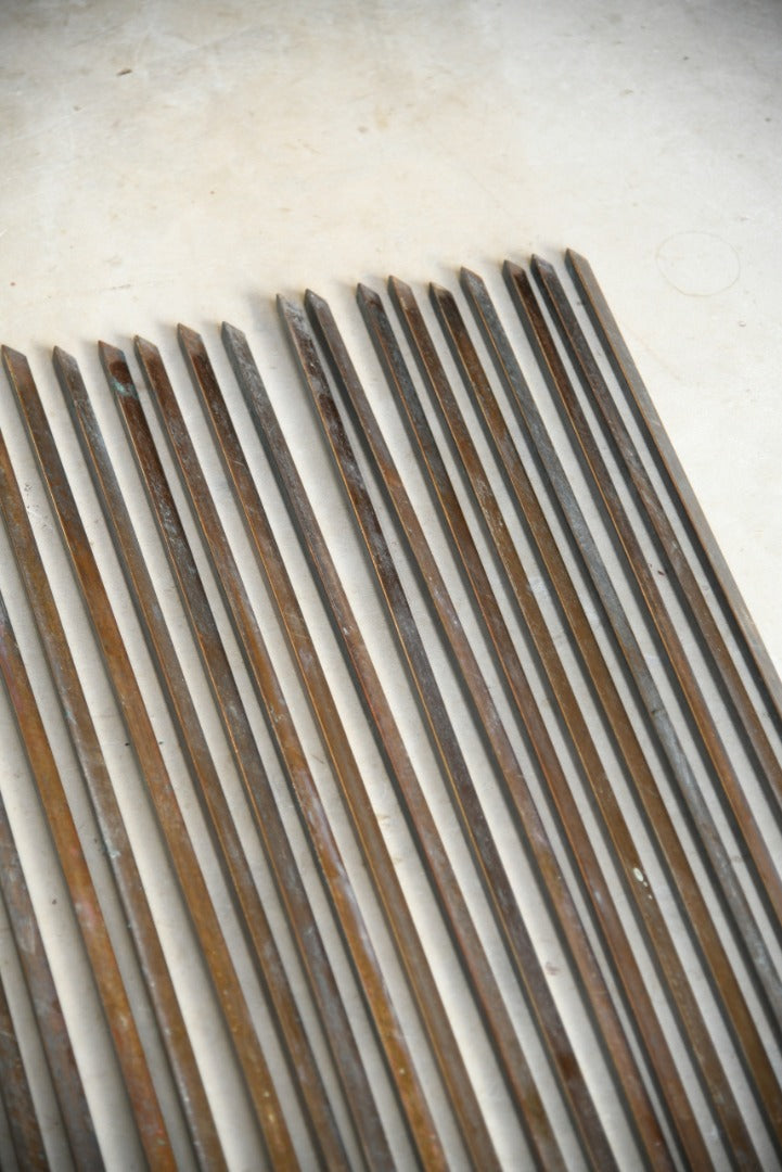 20 Antique Stair Rods