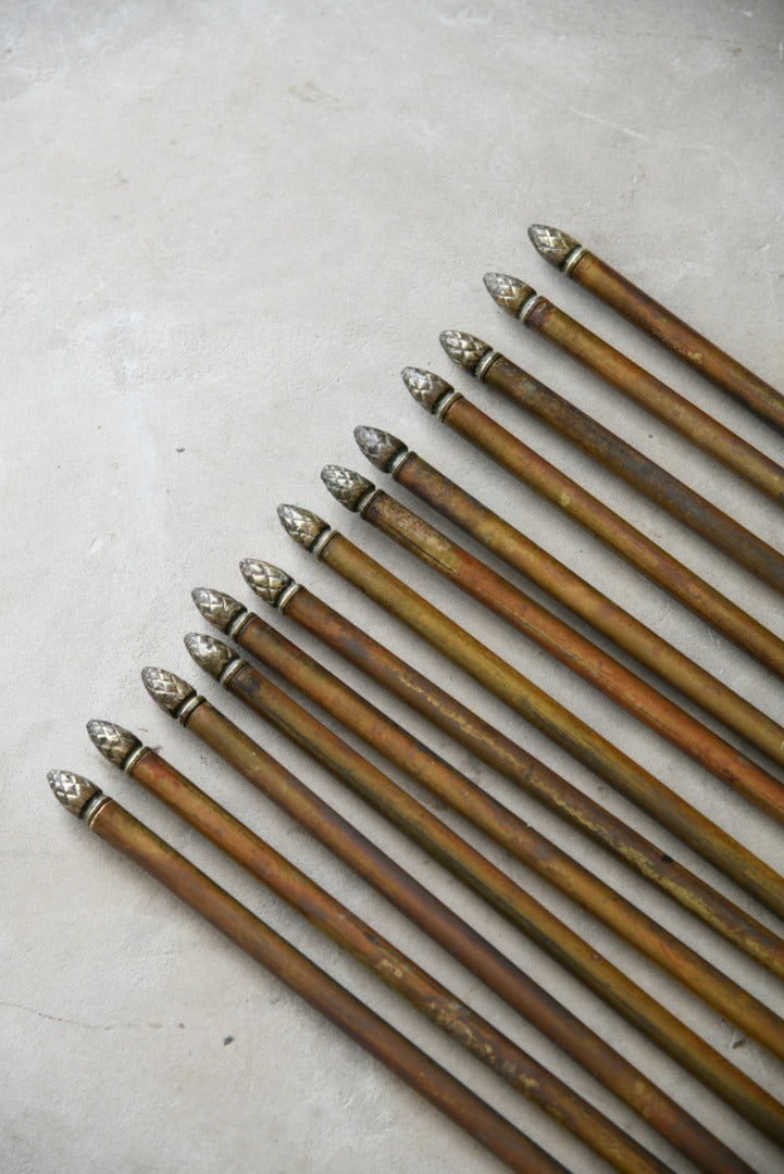 13 Brass Stair Rods