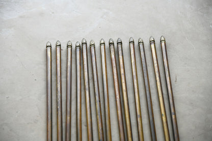 13 Brass Stair Rods