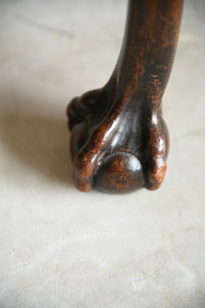 George III Mahogany Writing Desk & Stand