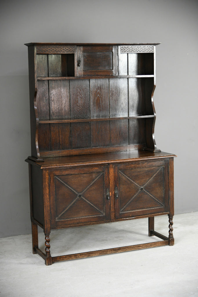 Early 20th Century Dark Oak Dresser