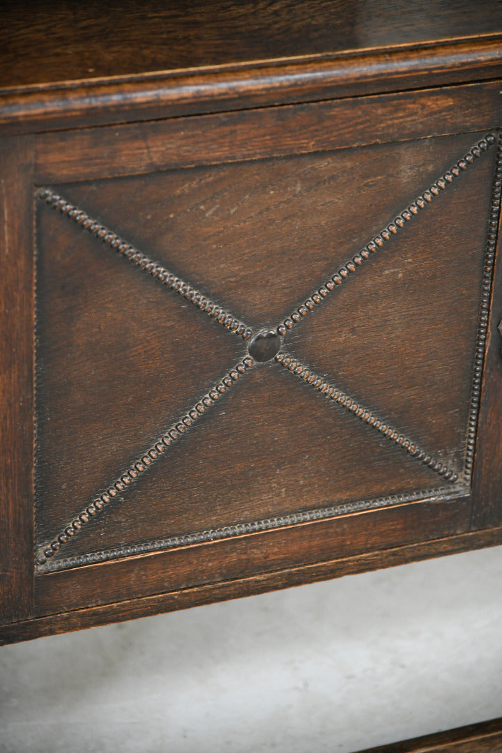 Early 20th Century Dark Oak Dresser