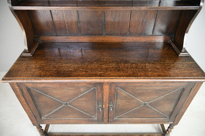 Early 20th Century Dark Oak Dresser