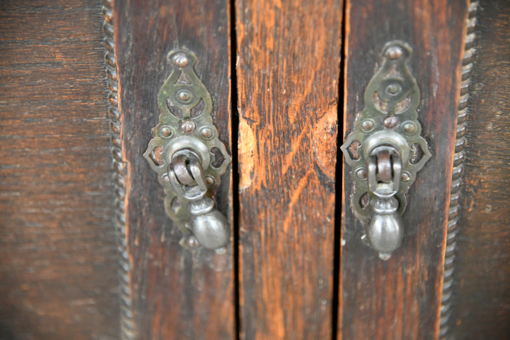 Early 20th Century Dark Oak Dresser