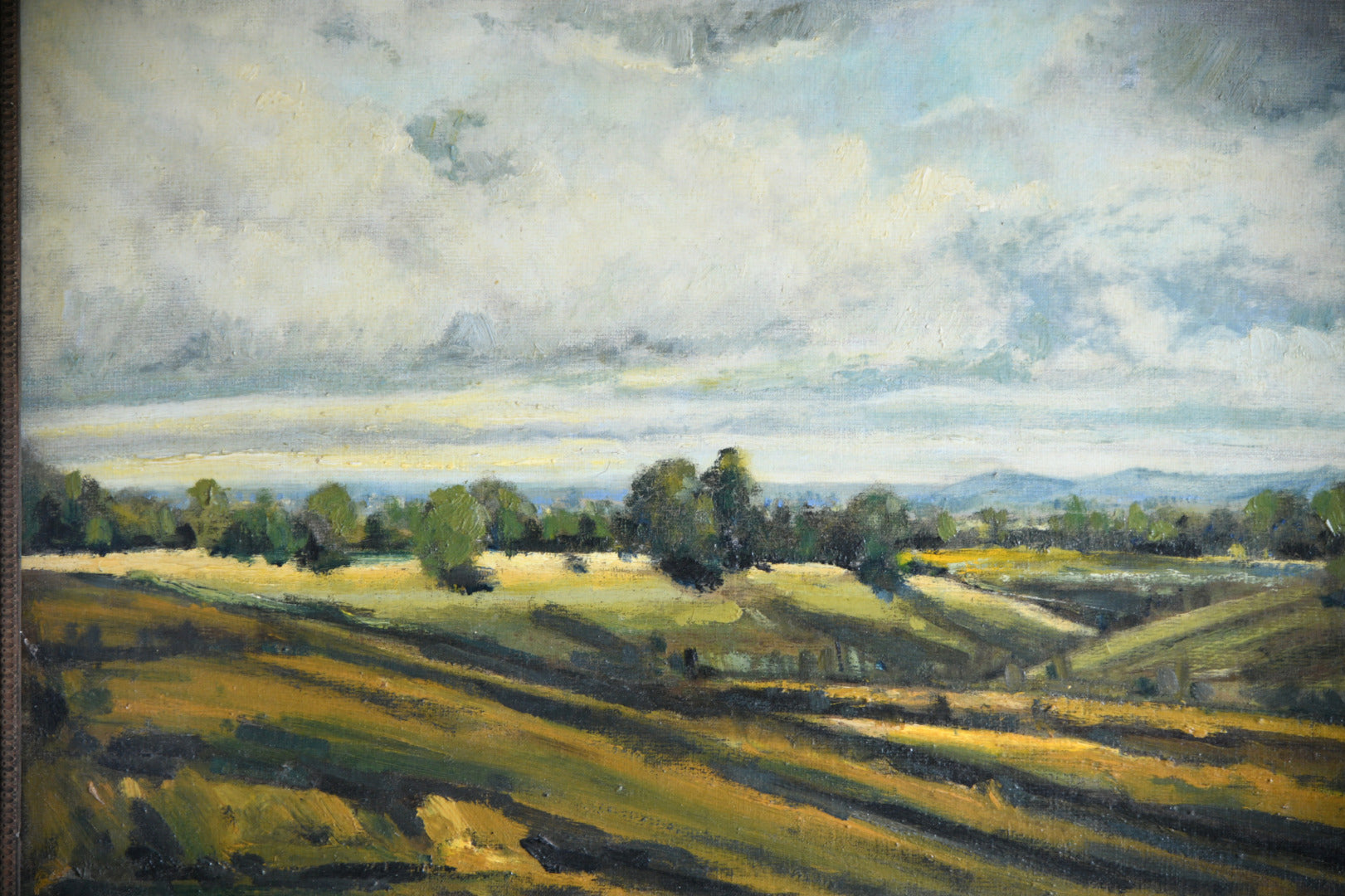 Oil on Board Country Landscape