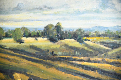 Oil on Board Country Landscape