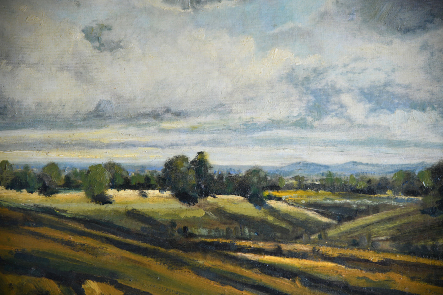 Oil on Board Country Landscape