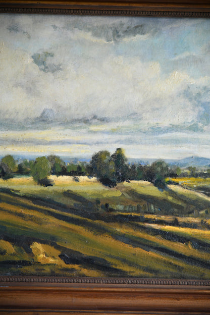 Oil on Board Country Landscape