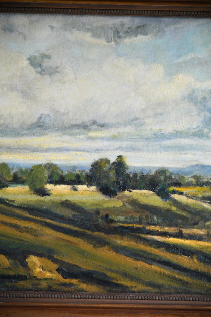 Oil on Board Country Landscape