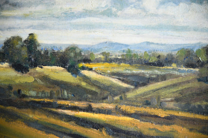 Oil on Board Country Landscape