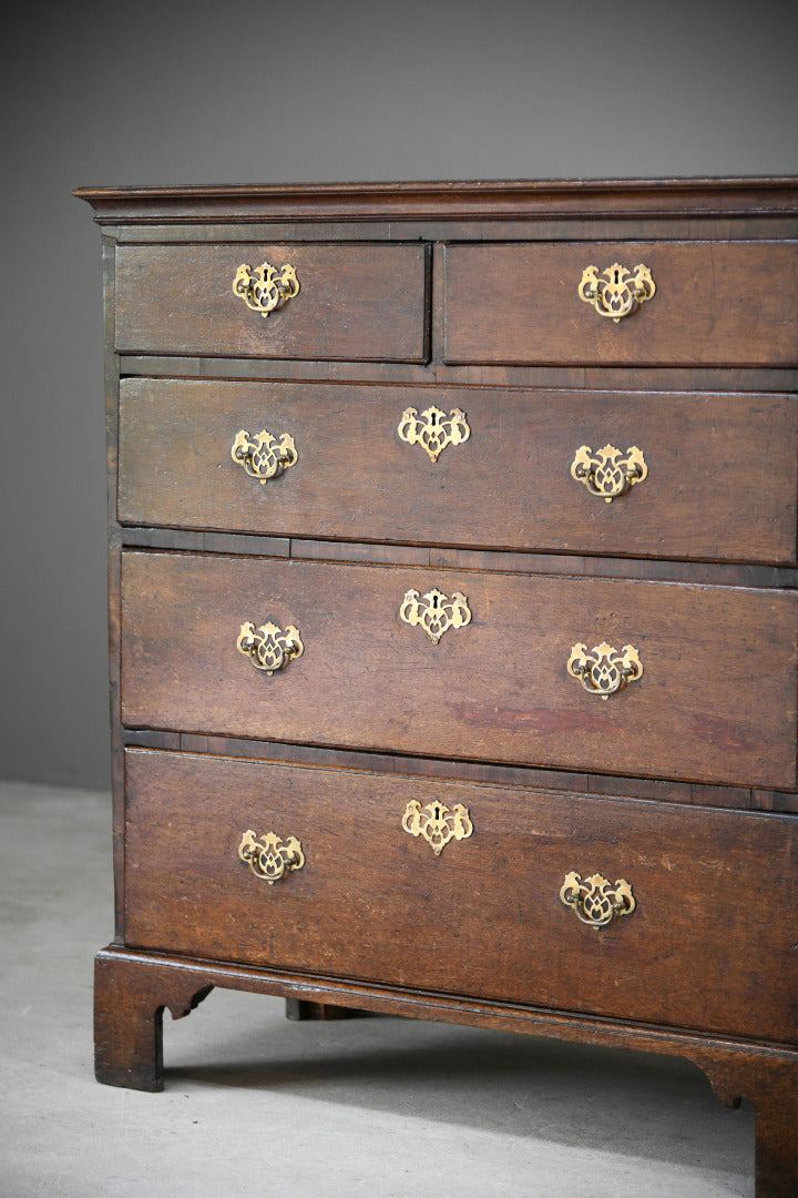 Georgian Oak Chest of Drawers