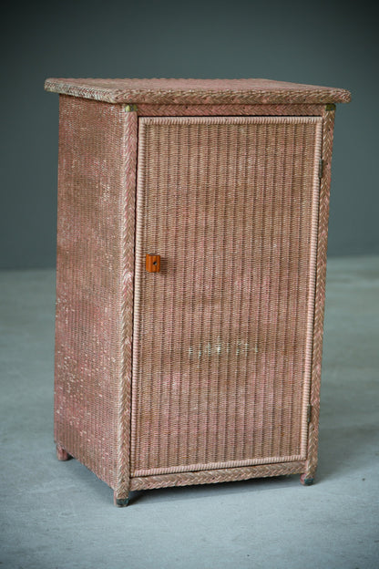 Vintage Pink Loom Style Cabinet
