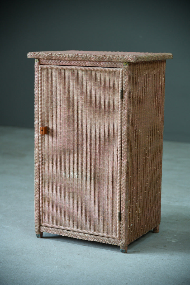 Vintage Pink Loom Style Cabinet