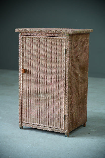 Vintage Pink Loom Style Cabinet