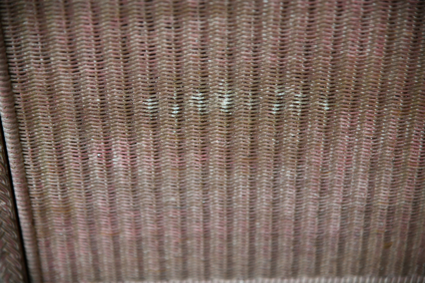 Vintage Pink Loom Style Cabinet