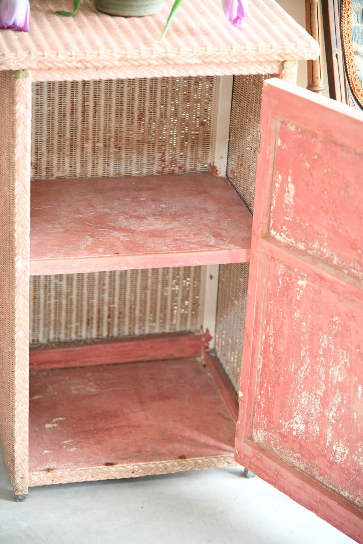 Vintage Pink Loom Style Cabinet