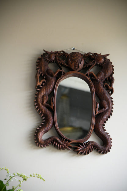 Carved Eastern Wall Mirror